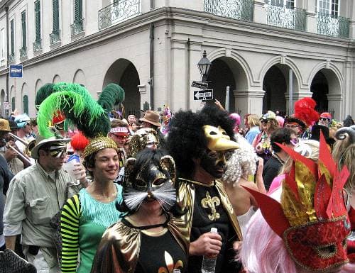 Mardi Gras in New Orleans